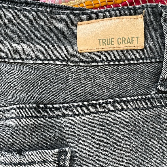 True Craft Gray Skinny Jeans-#1955+ - Picture 9 of 15